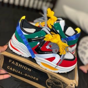 Colorful Tennis Shoes